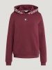 Bluza damska CALIFORNIA LOGO - Tommy Hilfiger Equestrian - rouge